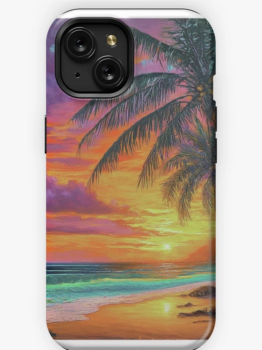 Redbubble Tropical Paradise Iphone Case New