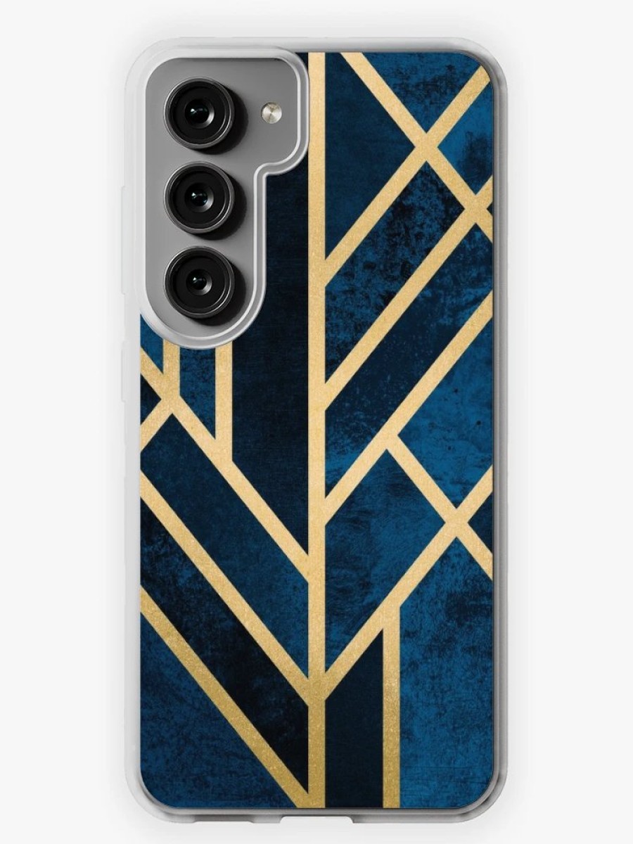 Redbubble Art Deco Midnight Samsung Galaxy Phone Case Clearance