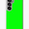 Redbubble Neon Green Solid Color Samsung Galaxy Phone Case Best