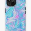 Redbubble Pink Sky Blue Holographic Pattern Iphone Case Best