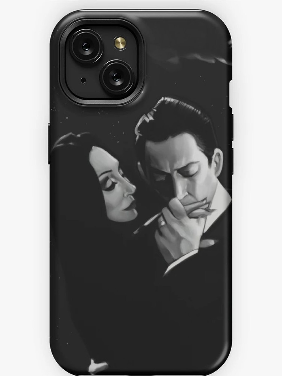 Redbubble Gomez And Morticia Addams Iphone Case New