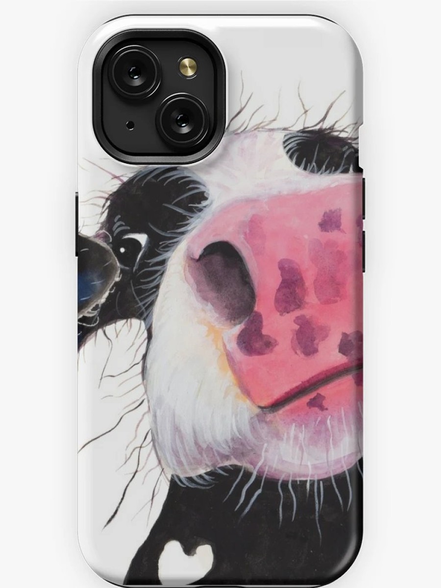 Redbubble Cow Print ' The Nosey Cows ' By Shirley Macarthur Iphone Case Best