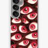 Redbubble Wall Of Eyes In Black Samsung Galaxy Phone Case Clearance