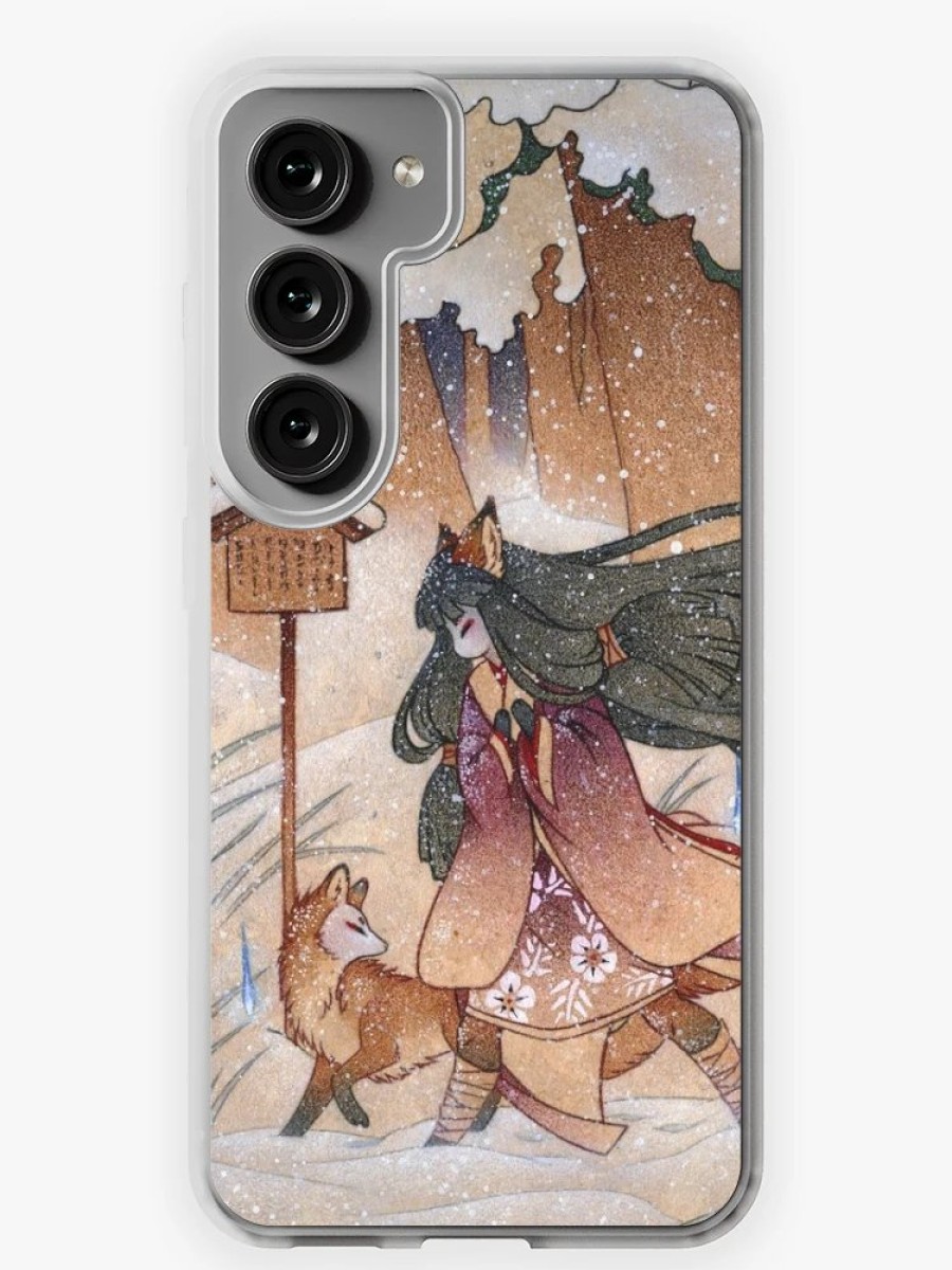 Redbubble A Blustery Winter Journey Samsung Galaxy Phone Case Best