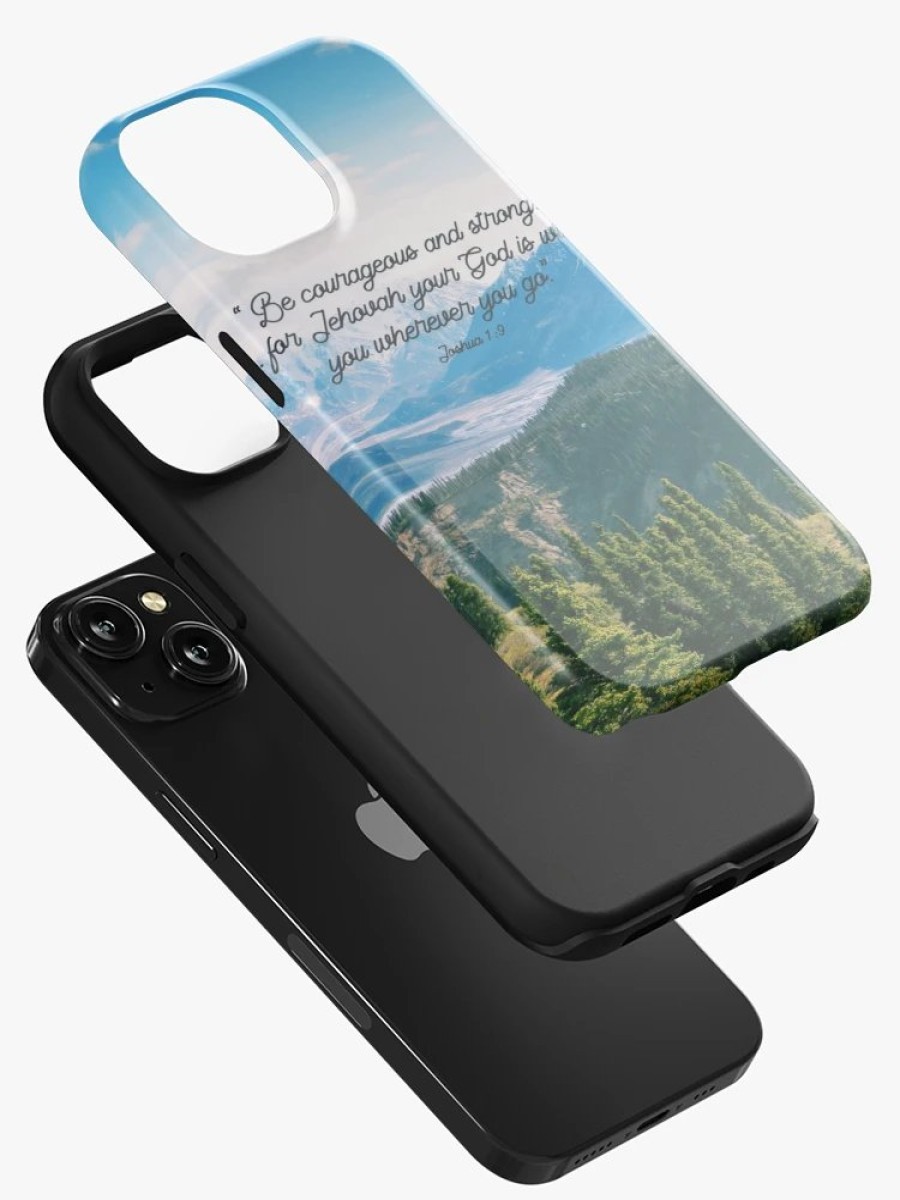 Redbubble Joshua 1:9 Iphone Case Clearance