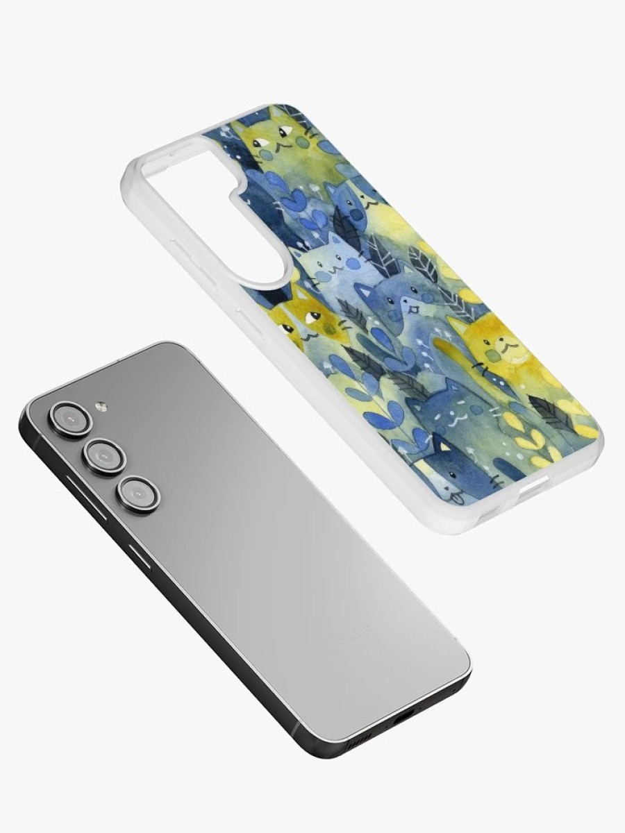 Redbubble Kitty Forest Samsung Galaxy Phone Case Clearance