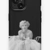 Redbubble Marilyn Monroe In White Dress, Black And White Vintage Wall Art Iphone Case Online