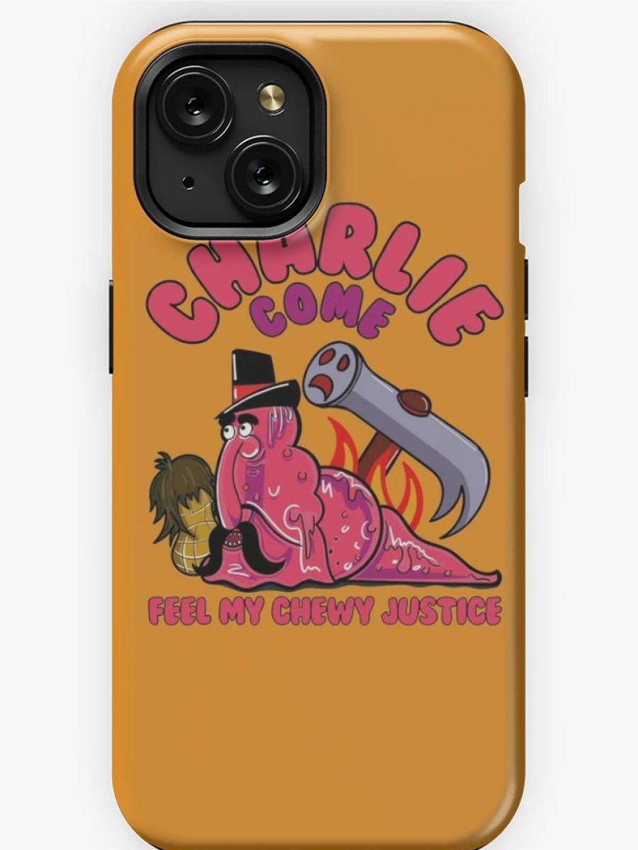 Redbubble Charlie Bubblegum - Feel My Chewy Justice Iphone Case Hot