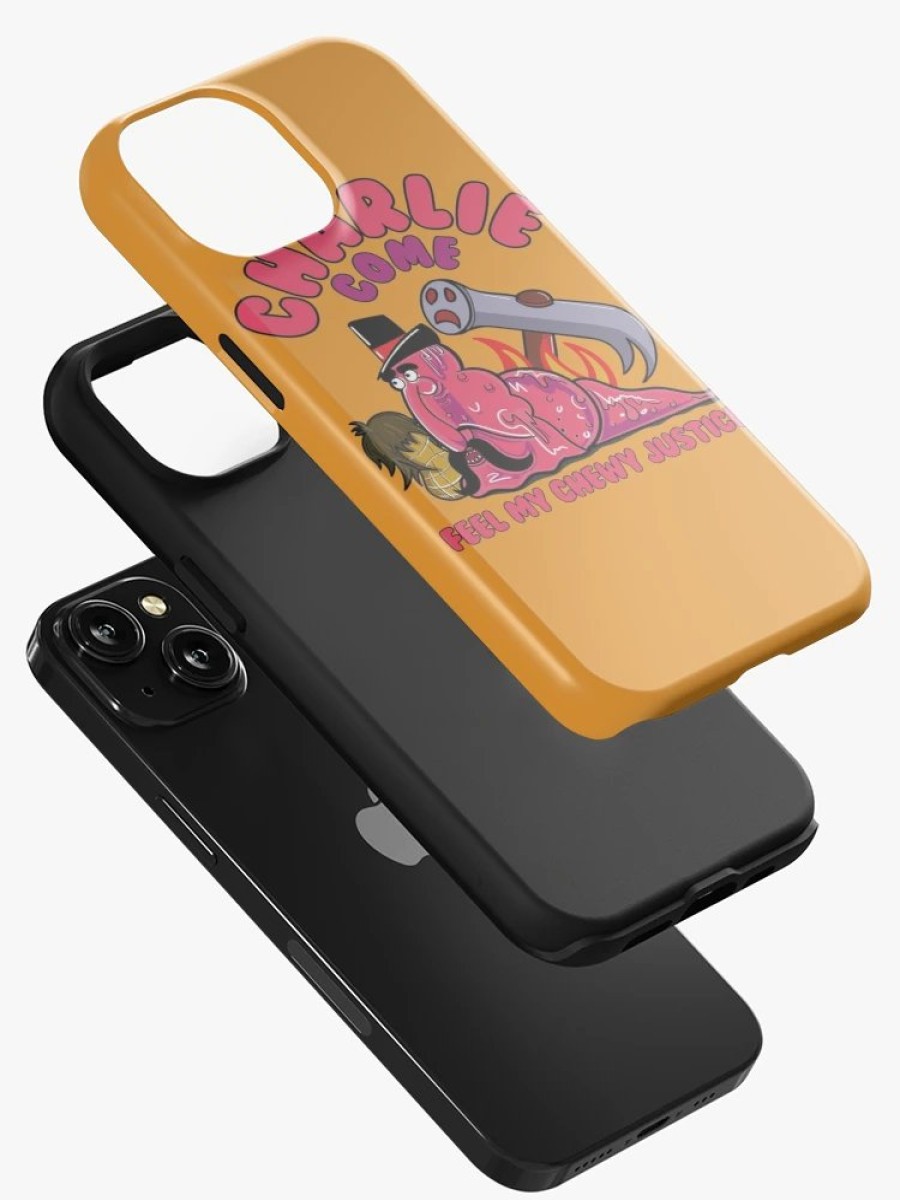 Redbubble Charlie Bubblegum - Feel My Chewy Justice Iphone Case Hot