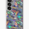 Redbubble Silver Holographic Print Samsung Galaxy Phone Case Wholesale