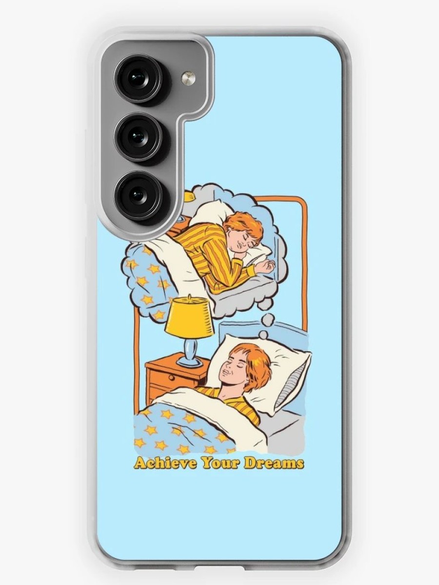 Redbubble Achieve Your Dreams Samsung Galaxy Phone Case Online