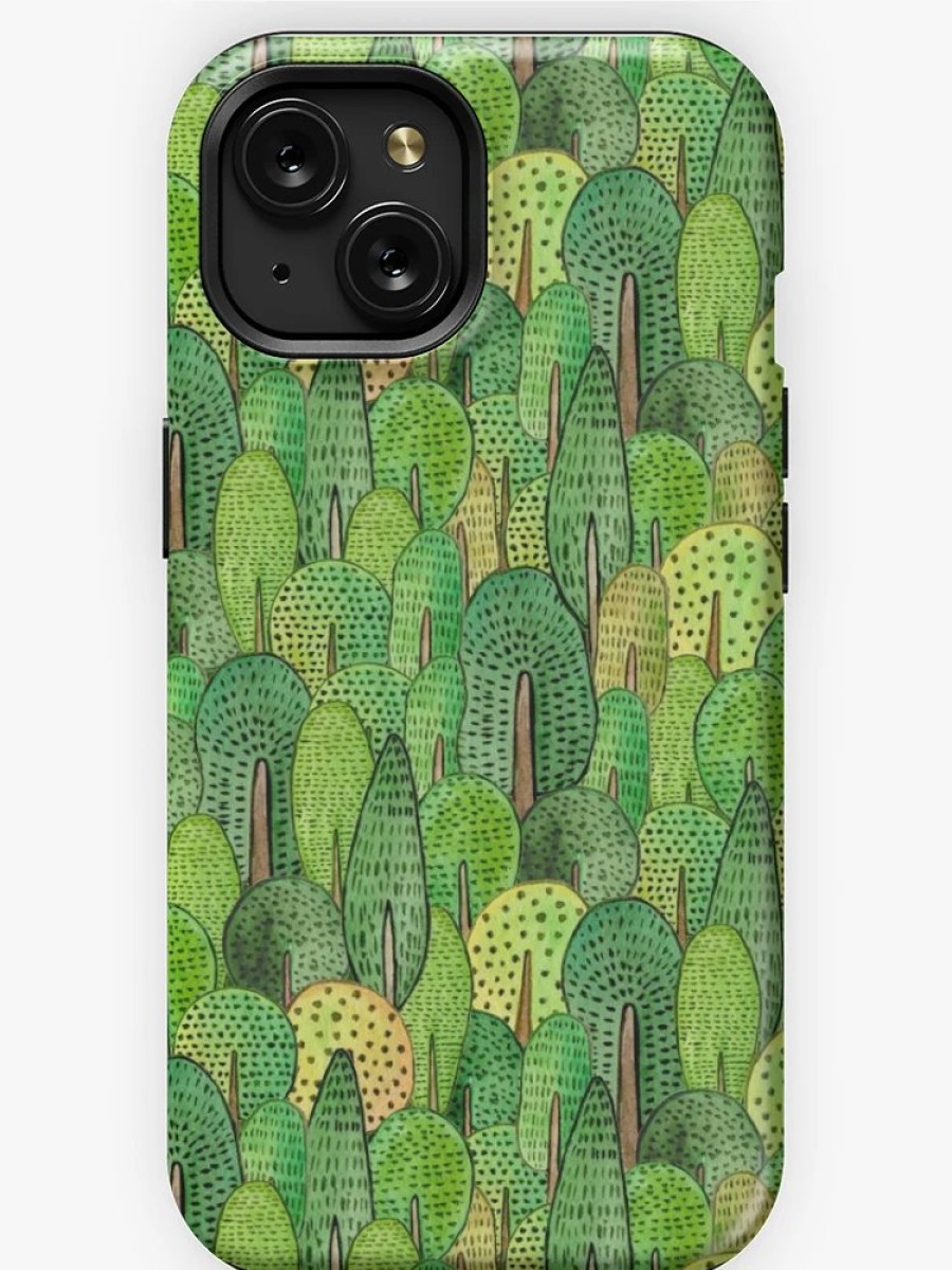 Redbubble Watercolor Forest Iphone Case Hot