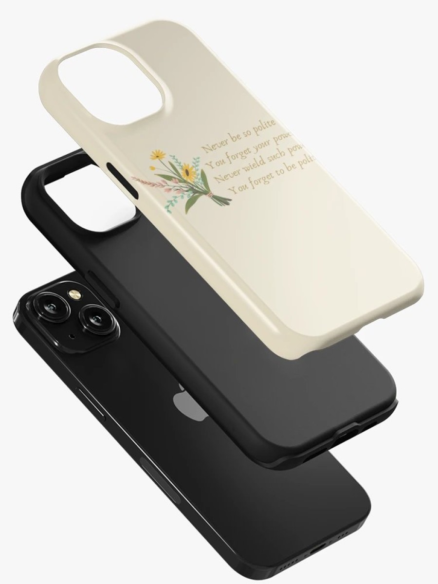 Redbubble Power And Politeness | Marjorie Iphone Case Best