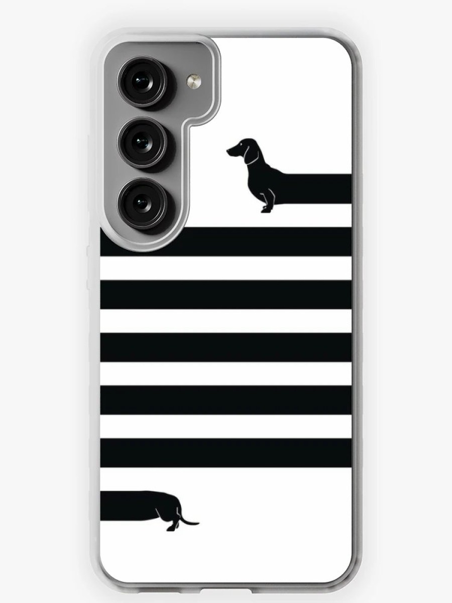 Redbubble (Very) Long Dog Samsung Galaxy Phone Case Hot