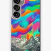 Redbubble Skyfall, Melting Northern Lights Samsung Galaxy Phone Case Hot