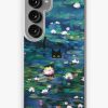 Redbubble Claude Monet Water Lilies | Monet Waterlily Cat Prints Samsung Galaxy Phone Case Hot