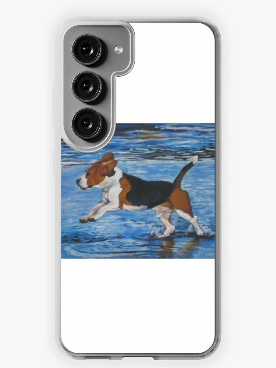 Redbubble Beagle Fine Art Painting Samsung Galaxy Phone Case Clearance