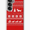 Redbubble Dachshunds Christmas Sweater Pattern Samsung Galaxy Phone Case Clearance