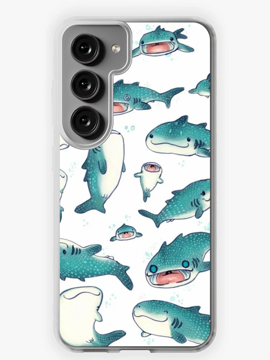 Redbubble Whale Sharks! Samsung Galaxy Phone Case Clearance