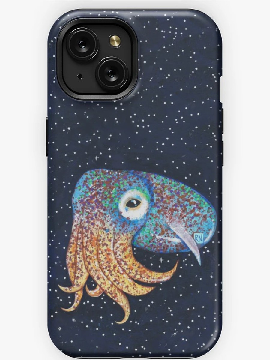 Redbubble Baby Bottletail Squid In Space Iphone Case Best