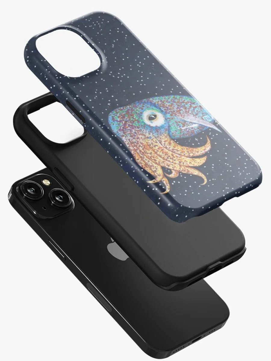 Redbubble Baby Bottletail Squid In Space Iphone Case Best