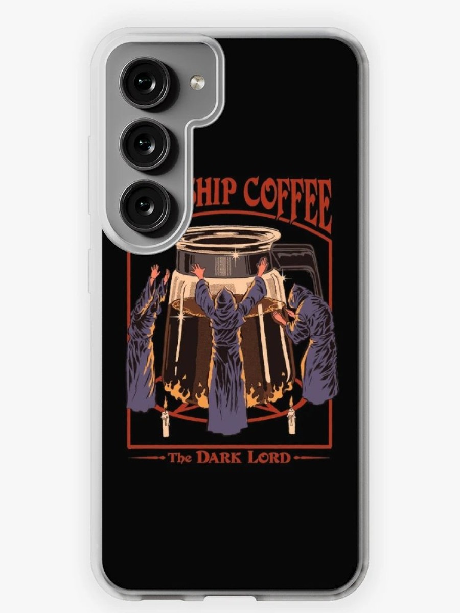 Redbubble Worship Coffee Samsung Galaxy Phone Case Online