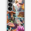 Redbubble Psychedelic Surrealism: Vibrant Nature Collage Art Samsung Galaxy Phone Case Clearance