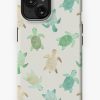 Redbubble Gilded Jade & Mint Turtles Iphone Case New