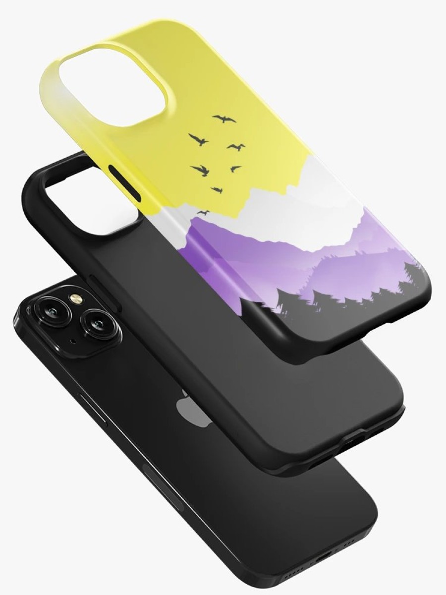 Redbubble Nonbinary Landscape Pride Flag Iphone Case Wholesale