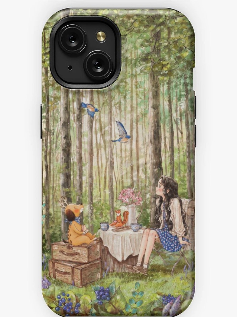 Redbubble A Small Cafe In The Woods Iphone Case Best