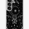 Redbubble Celestial Crescent Moon With Floral Accents And Moon Phase Samsung Galaxy Phone Case Online