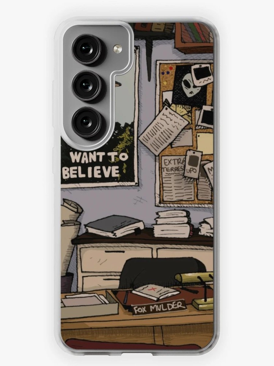 Redbubble Mulder'S Office Samsung Galaxy Phone Case Clearance