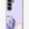 Redbubble Astronaut Skeleton With Kitten - Cosmic Companionship Samsung Galaxy Phone Case Best