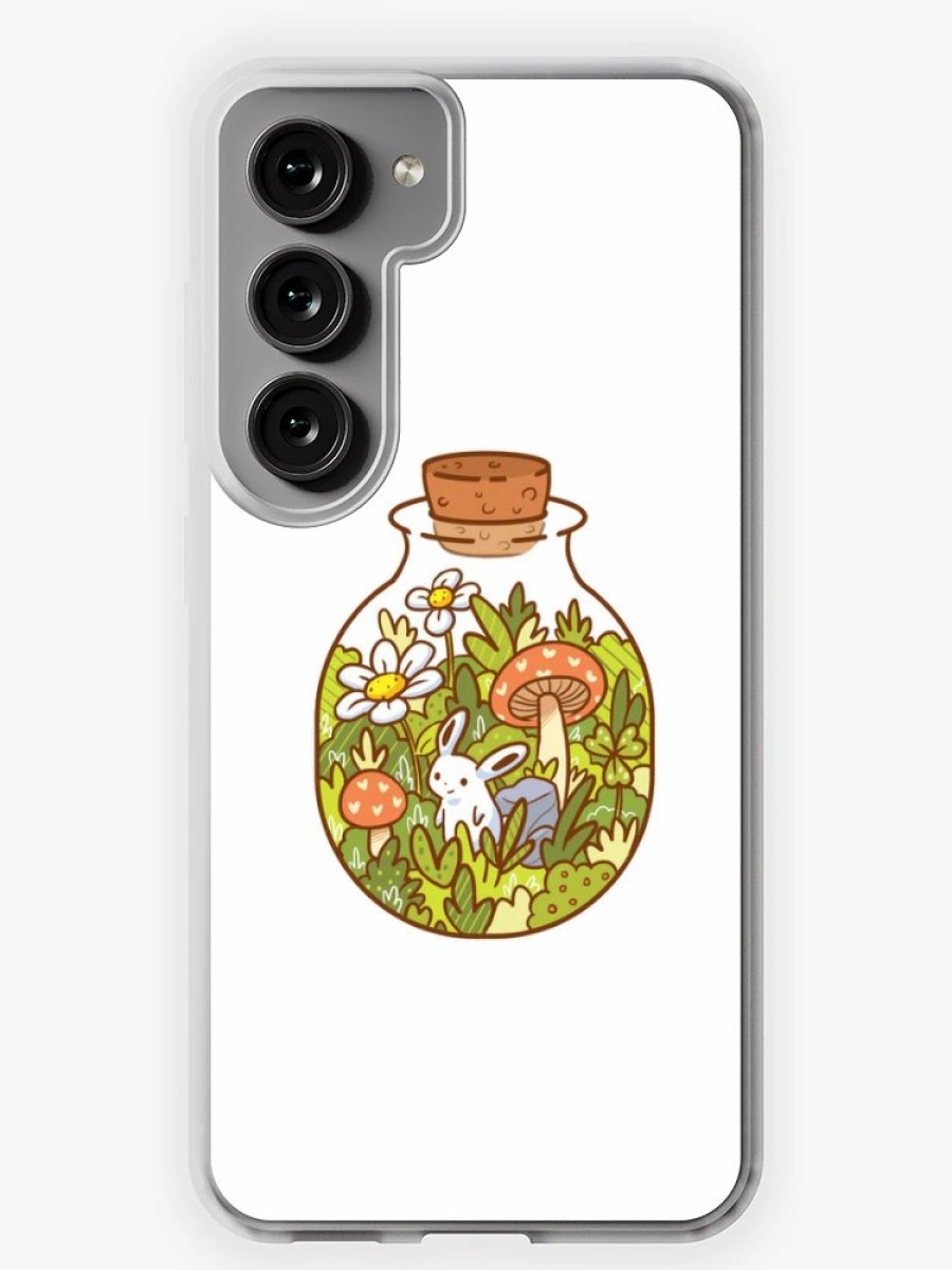 Redbubble Bunny In A Bottle Samsung Galaxy Phone Case Best