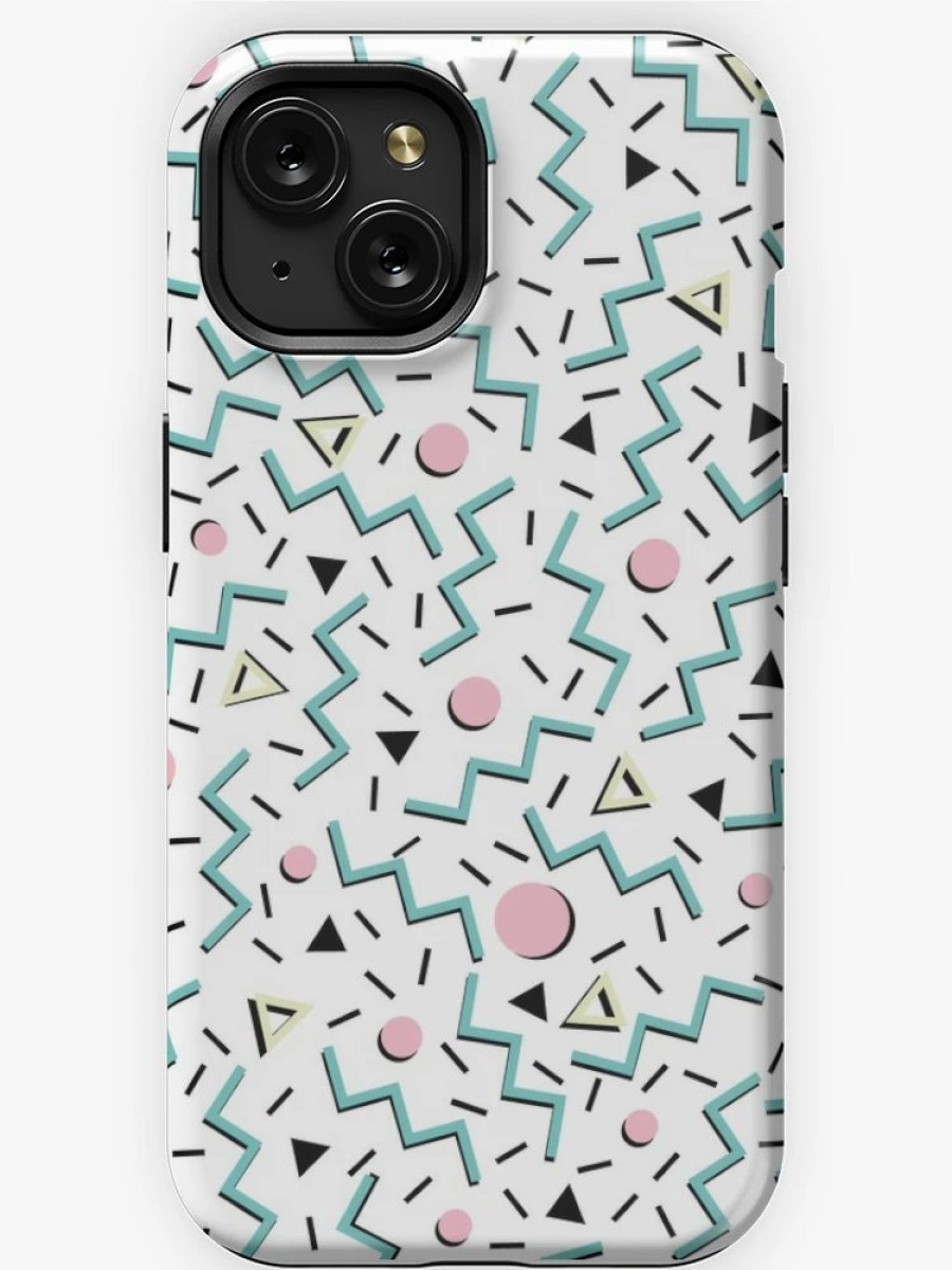 Redbubble Back To The 80'S Eighties, Funky Memphis Pattern Design Iphone Case Online