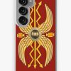 Redbubble Roman Shield Case Cover For Iphone And Samsung: Classic Red Design Samsung Galaxy Phone Case Hot