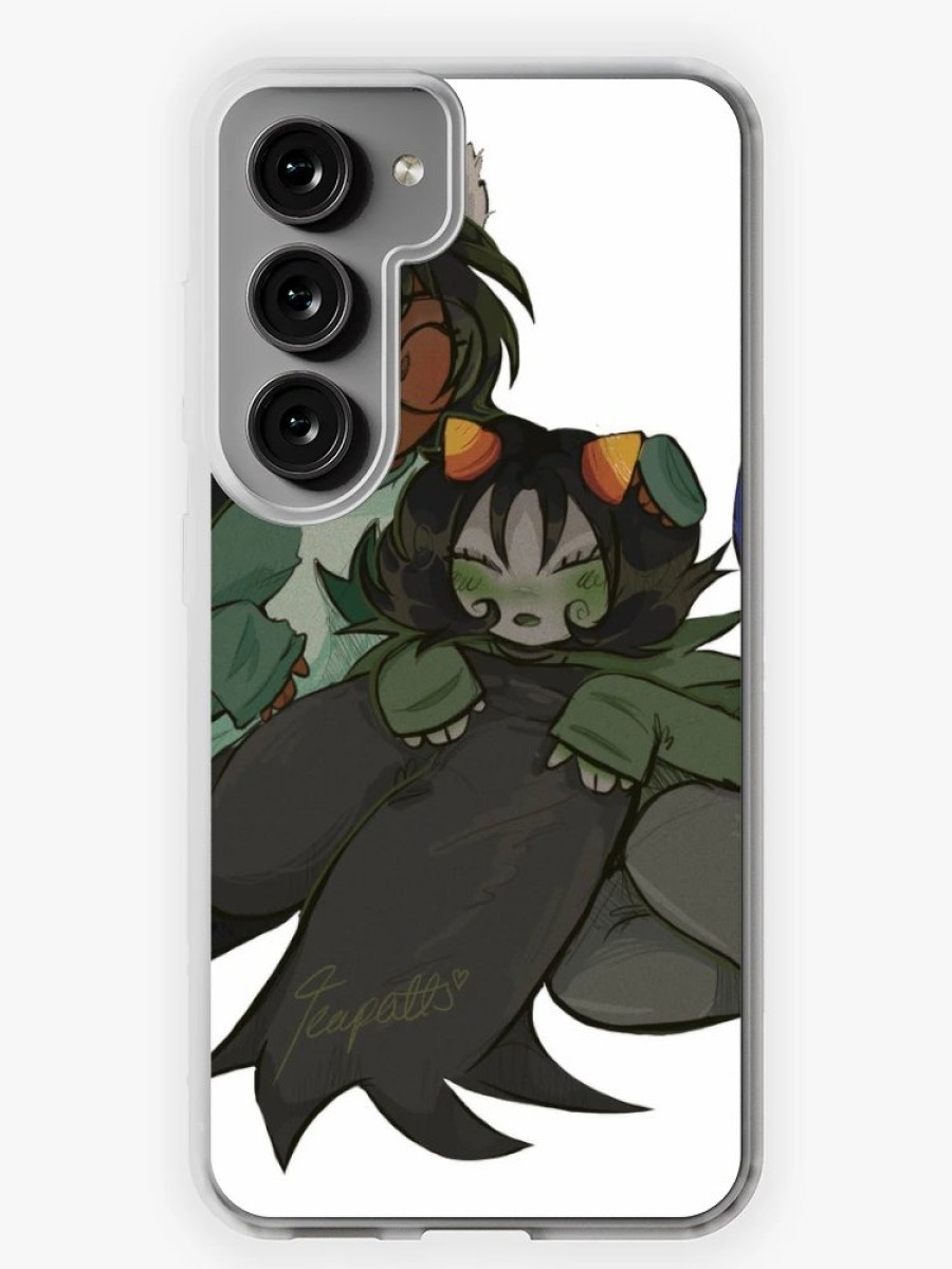 Redbubble Jade Harley And Nepeta Comfort Cuddle Samsung Galaxy Phone Case New