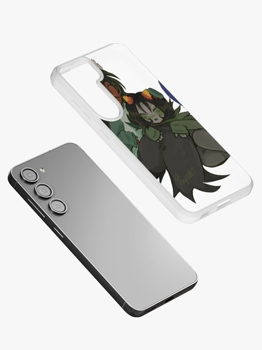 Redbubble Jade Harley And Nepeta Comfort Cuddle Samsung Galaxy Phone Case New