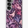 Redbubble Dragon Fire Dark Pink & Purple Samsung Galaxy Phone Case Hot