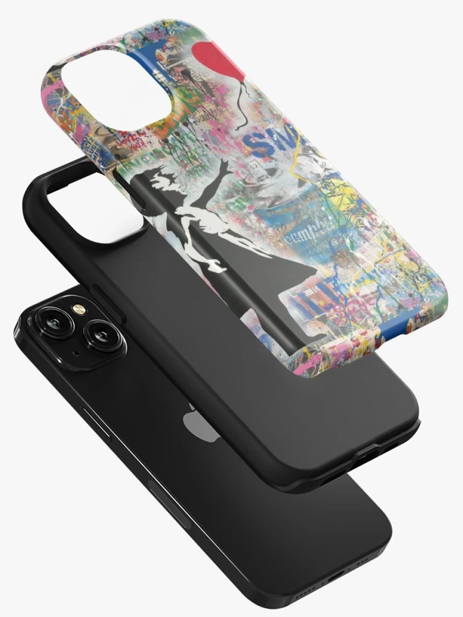 Redbubble Balloon Girl Street Art Mashup Iphone Case Clearance