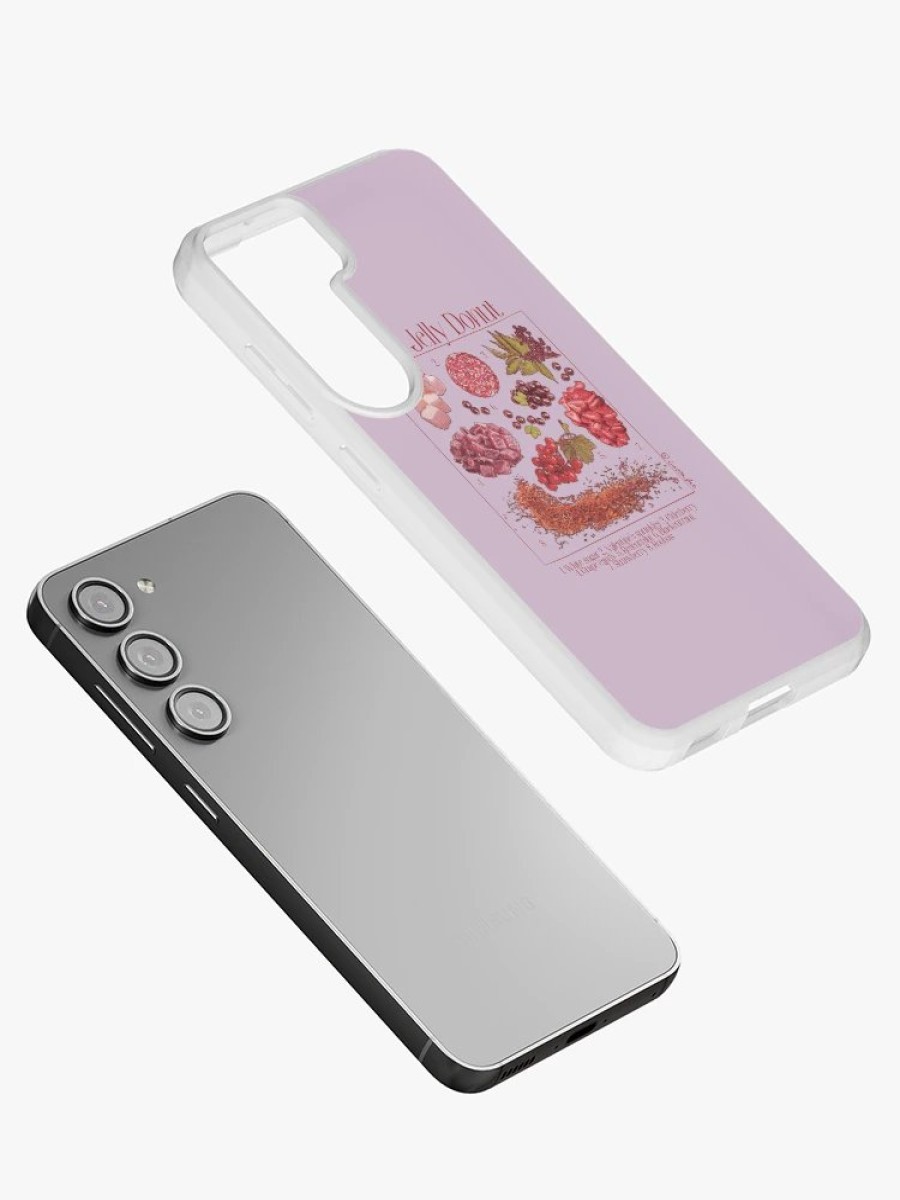 Redbubble Red Jelly Donut Samsung Galaxy Phone Case Online