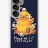 Redbubble Funny Fat Chocobo - Big Power - Final Fantasy Summon Creature Samsung Galaxy Phone Case Clearance