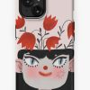 Redbubble Only Tulips In My Head Iphone Case Hot