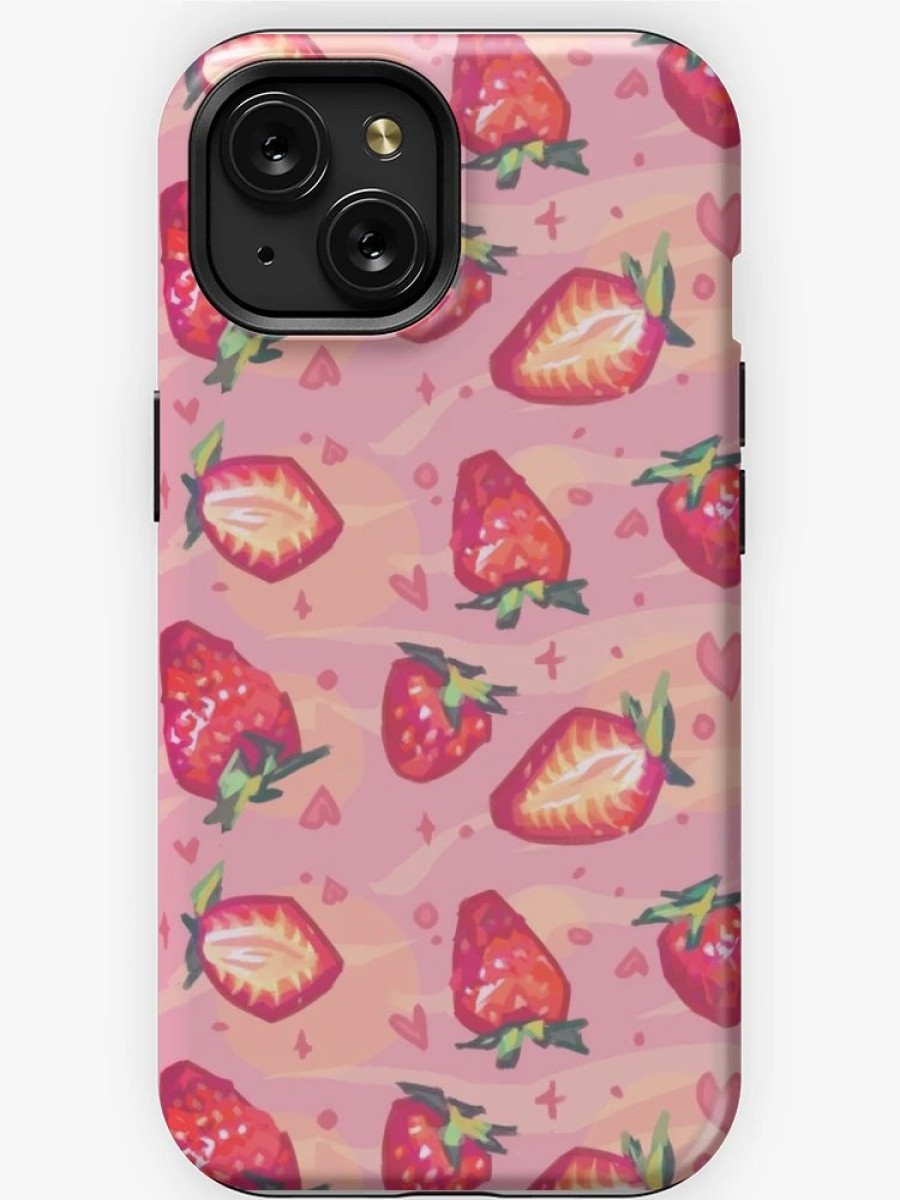 Redbubble Sweet Strawberry Iphone Case Hot