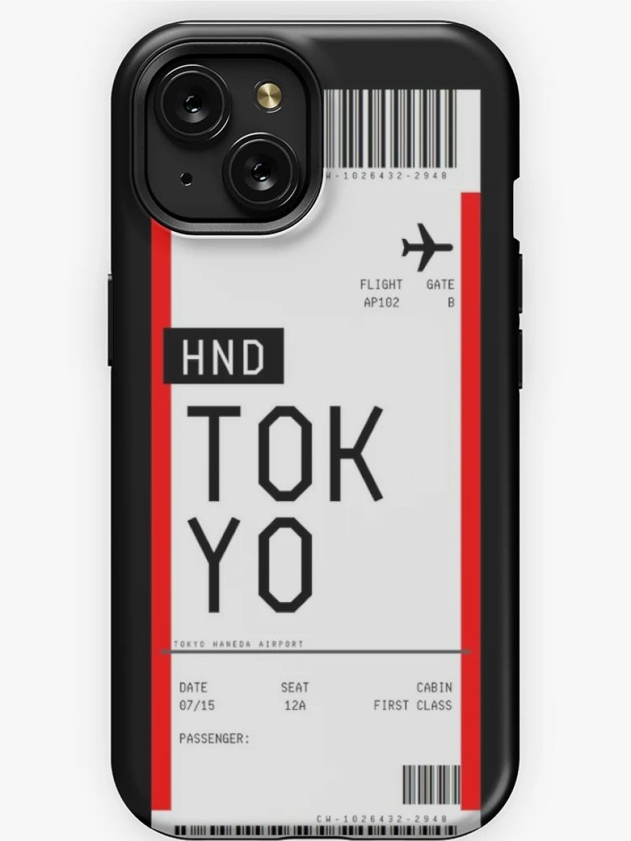 Redbubble Tokyo Boarding Pass Iphone Case Online