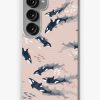 Redbubble Orca In Motion / Blush Ocean Pattern Samsung Galaxy Phone Case Clearance