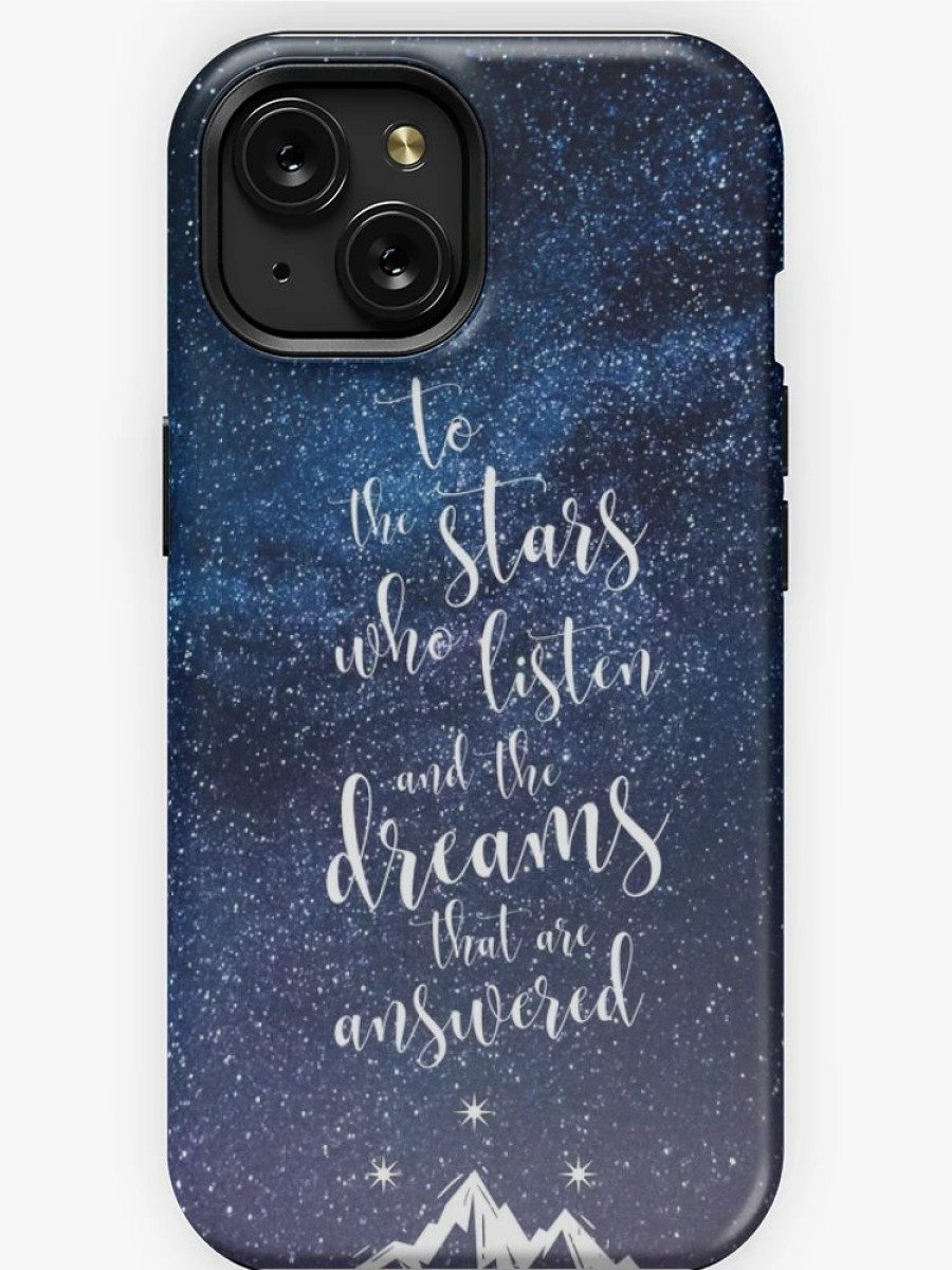 Redbubble A Court Of Mist & Fury Quote Iphone Case New