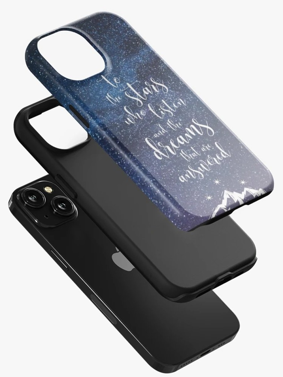 Redbubble A Court Of Mist & Fury Quote Iphone Case New