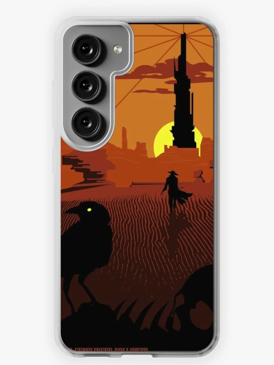 Redbubble ...And The Gunslinger Followed Samsung Galaxy Phone Case Hot