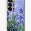 Redbubble Claude Monet : Lilac Irises 1914 Samsung Galaxy Phone Case Online